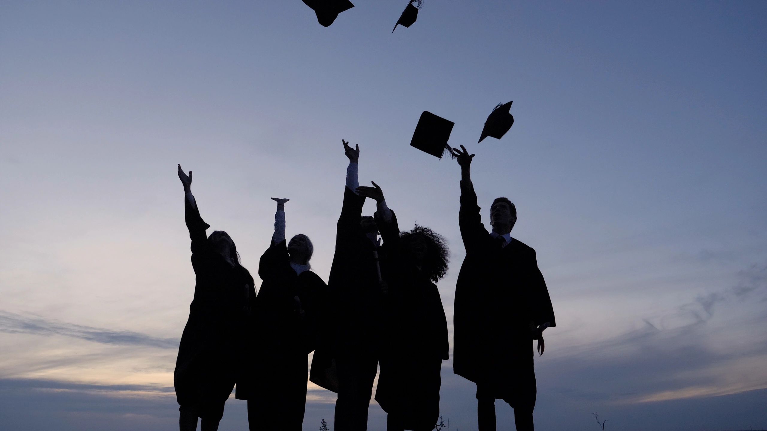 Graduation celebration atmosphere for outdoor event inspiration
