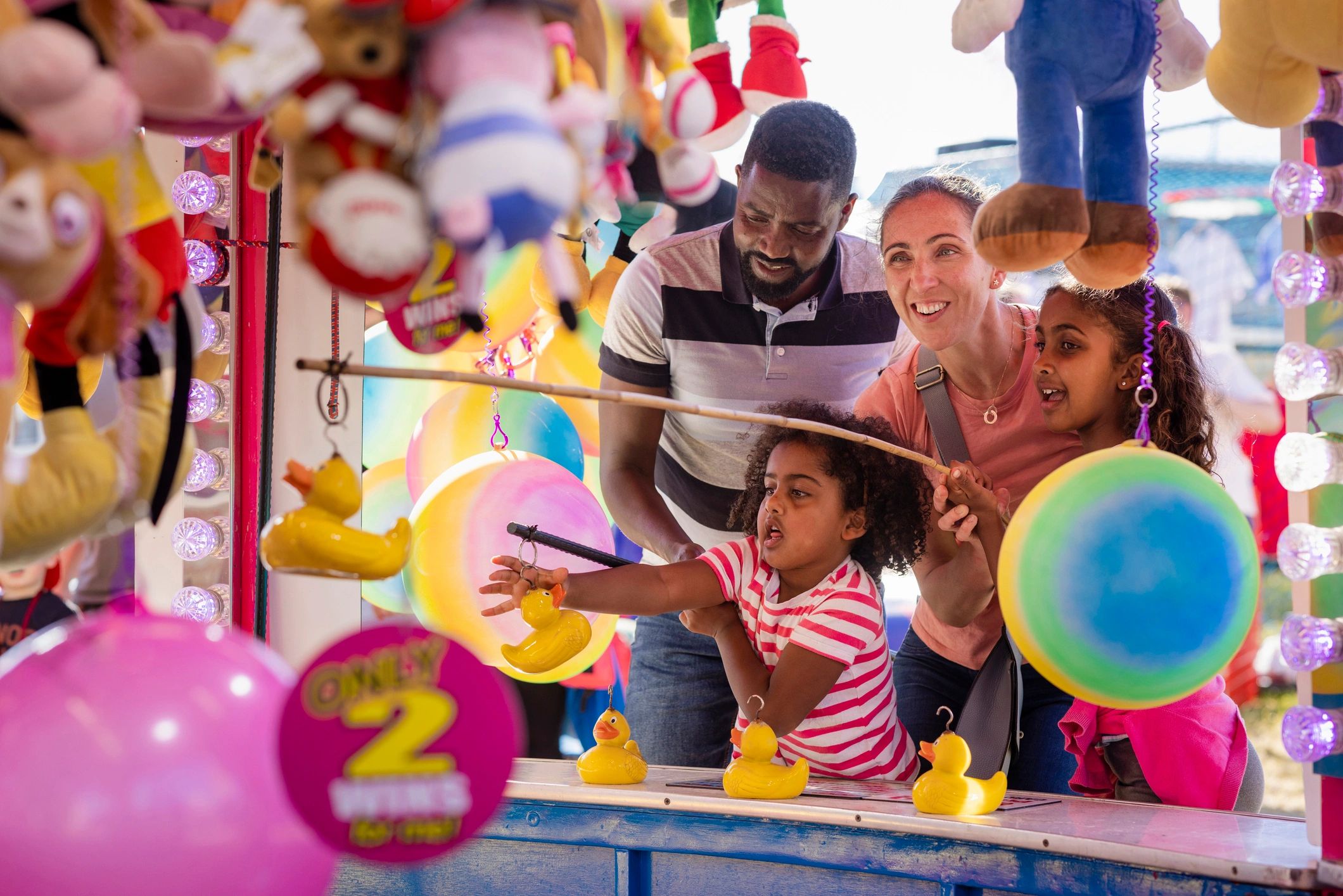 Family-friendly fair style activity for church festival inspiration